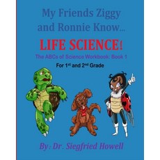 (英文圖書) Life Science Workbook 1: The ABCs of Science Workbook for 1st and 2nd Grade Students 平裝版, Independently Published, 英文