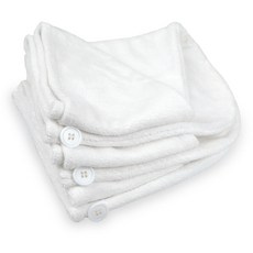 DESIGN IMPORTS 乾髮帽 63.5*26.7*2.5cm, 3片, 白色的