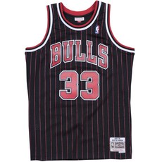 Mitchell & Ness 芝加哥公牛隊 NBA 球迷版備用球衣 95 斯科蒂皮蓬籃球球衣
