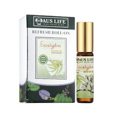 AUSLIFE 澳思萊 尤加利舒涼滾珠精油 (5.3ml) - 澳洲原產，滾珠設計，方便攜帶，舒緩疲勞, 5.3ml, 1瓶