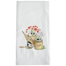 Sullivans Flare Sack Towel 噴壺 Kitchen Cross, 1個, 白色的