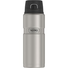THERMOS 膳魔師 不鏽鋼真空保溫瓶, 709.8ml, 銀色