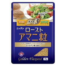 nippn 日本製粉 烤亞麻籽粉, 40g, 1個