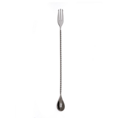 VISKI Warren Trident Barspoon Cocktail Mudler, 1組, Gunmetal Black