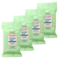 BURT'S BEES 鼠尾草卸妝巾 17.7*15.8cm, 4個, 10片