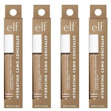 e.l.f. 保濕遮瑕膏 6ml, 4支, Tan Walnut