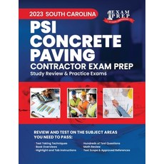 (英文圖書) 2023 South Carolina PSI Concrete Paving Contractor Exam Prep: 2023 Study Review & Practice Exams 平裝版, Independently Published, 英文