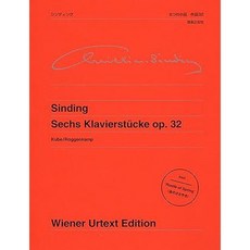 鼎達文化 Sinding 辛丁鋼琴譜：Sechs Klavierstücke 6首鋼琴小品 Op. 32，兒童音樂啟蒙, 詳見包裝