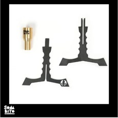 野道家 SomAbito 燈支架, 金色和黑色