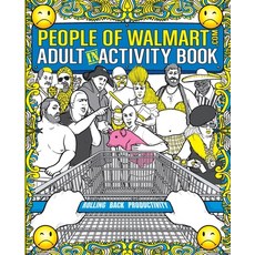(英文圖書) The People of Walmart Adult In-Activity Book 平裝版, Day Drankin Press LLC, 英文