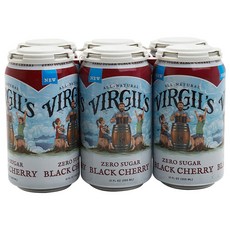 VIRGIL'S 無糖黑櫻桃風味飲, 6件, 355毫升