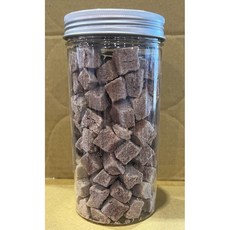 採草獸 凍吃原肉塊凍乾 寵物點心 雞肉丁 牛肉丁 貓草丁 100g, 牛肉雞肉