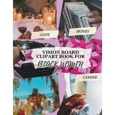 (英文圖書) Vison Board Clip Art Book for Black Women 平裝版, Independently Published, 英文