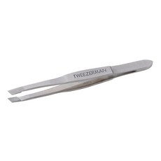 TWEEZERMAN 斜頭鑷子, 1個, 銀