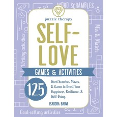 Self-Love Games & Activities: Word Searches Mazes & Games to Boost Your Happiness Resilience & W... 平裝版, Adams Media Corporation, 英文