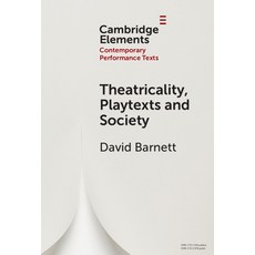 (英文圖書) Theatricality Playtexts and Society 精裝版, Cambridge University Press, 英文