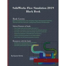 (英文圖書) SolidWorks Flow Simulation 2019 Black Book 平裝版, Cadcamcae Works, 英文