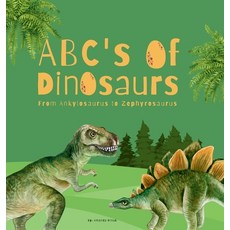 (英文圖書)ABC's of Dinosaurs 精裝版, Doodle Paw Press, 英文