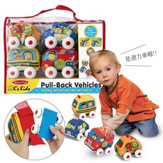 Melissa & Doug 迴力車玩具禮盒 4入, 詳見包裝