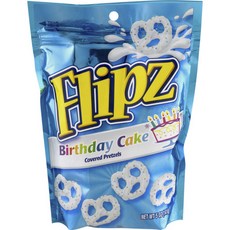 Flipz 生日蛋糕覆蓋椒鹽捲餅, 1個, 141g