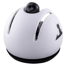 KAI 貝印 Nyammy 貓咪圖案磨刀器, 1個, 白色