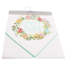 DESIGN IMPORTS 復活節酒糟裝飾桌布, 35.56 x 182.88 厘米, 混色