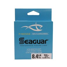 Seaguar Fines 氟碳釣魚線釣魚線測試 8.4 磅, 單色