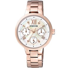 CITIZEN 星辰 WICCA 英倫少女時尚腕錶 BH7-521-11 玫瑰金 女錶