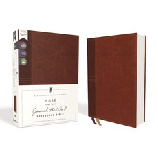Nasb Journal the Word Reference Bible Leathersoft Over Board Brown Red Letter Edition 1995 Text... 精裝版, Zondervan, 英文