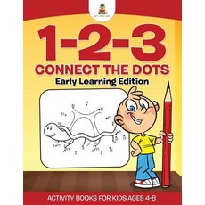 (英文圖書)1-2-3 Connect the Dots Early Learning Edition Activity Books For Kids Ages 4-8 平裝版, Baby Professor, 英文