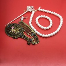 百麗的店 祭祀用品組 拜媽祖娘娘女神專用 髮簪梳子飾品套裝, 圖1