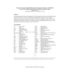 Subsonic Transonic Applied Refinements by Using Key Strategies - Starbuks in the NASA Langley Resear... 平裝版, Independently Published, 英文