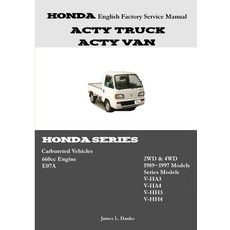 (英文圖書) Honda Acty English Factory Service Manual 平裝版, Lulu.com, 英文