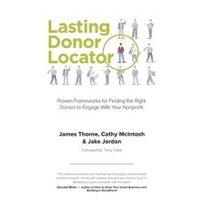 (英文圖書) Lasting Donor Locator: Proven Frameworks for Finding the Right Donors to Engage With Your Non... 平裝版, Independently Published, 英文