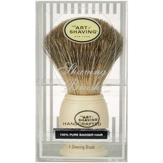 THE ART of SHAVING 獾毛刮鬍刷 象牙白, 1個, 1個