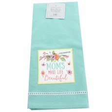 DESIGN IMPORTS 素色擦碗巾, 1個, 混色