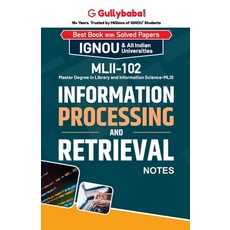 (英文圖書) MLII-102 Information Processing and Retrieval 平裝版, Gullybaba Publishing House ..., 英文