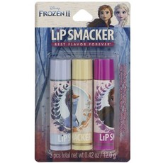 LiP SMACKER 冰雪奇緣2圖案護脣膏組 12g, 1組, Juniper+Snow-It-All+Berry