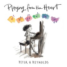 (英文圖書)Playing from the Heart 精裝版, Candlewick Press (MA), 英文