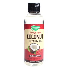 Nature's Way 覆盆子椰子優質油, 1個, 296ml