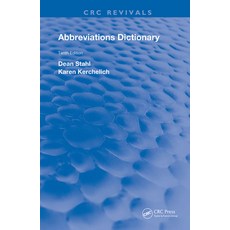 Abbreviations Dictionary 精裝版, CRC Press, 英文