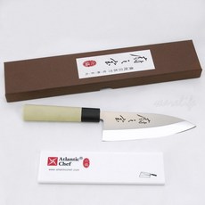 六協 出刃刀(魚刀)15cm-附刀鞘, Silver, 1個