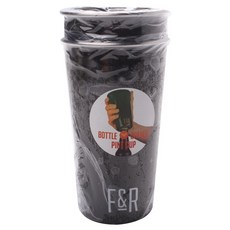 FOSTER & RYE 海報和黑麥開瓶器品脫杯啤酒杯, 黑色的, 2件