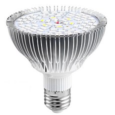 全光譜78 E27植物燈泡 50W LED植物生長燈 夾燈 多肉植物燈, 詳見商品包裝, 1個