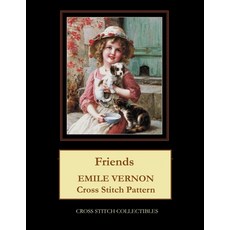 (英文圖書) Friends: Emile Vernon Cross Stitch Pattern 平裝版, Independently Published, 英文