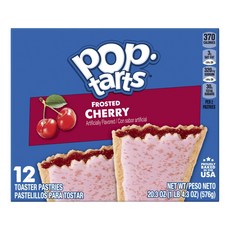 Pop-Tarts 夾心餅乾 櫻桃口味 8包入, 576g, 1盒