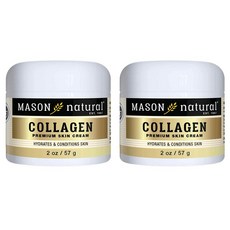 Mason Naturals 膠原蛋白護膚霜, 2罐, 57g