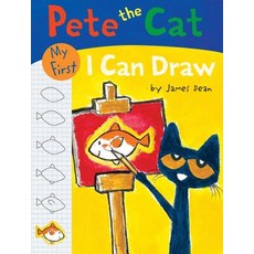 (英文圖書)Pete the Cat: My First I Can Draw 平裝版, HarperCollins, 英文
