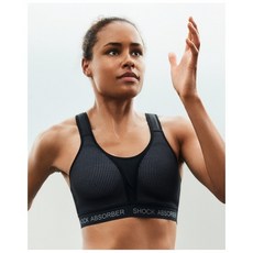 SHOCK ABSORBER運動內衣，高衝擊支撐，透氣排汗，舒適無鋼圈