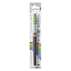 Pentel 飛龍文具 XGFL彩色毛筆, 1個, 淺綠色
